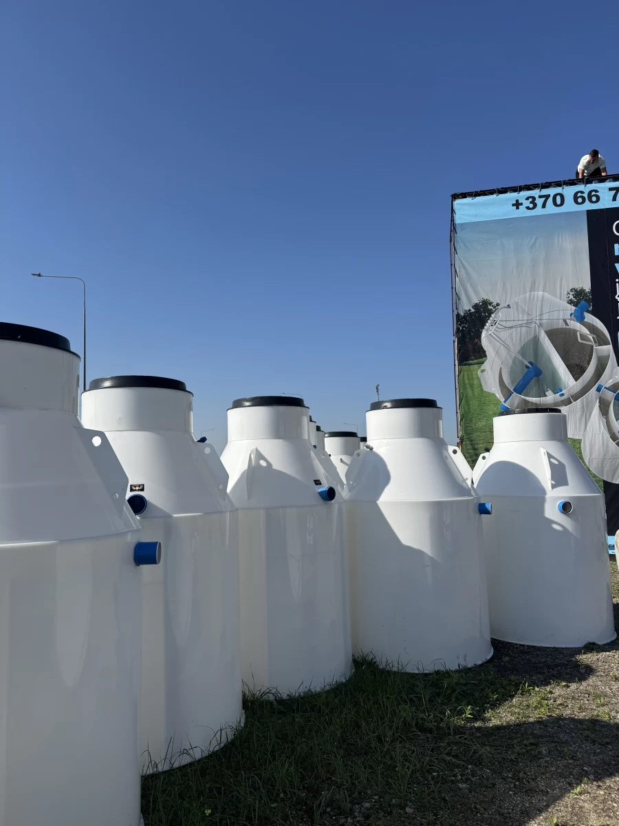 Nuotekų valymo įrenginiai visoje Lietuvoje