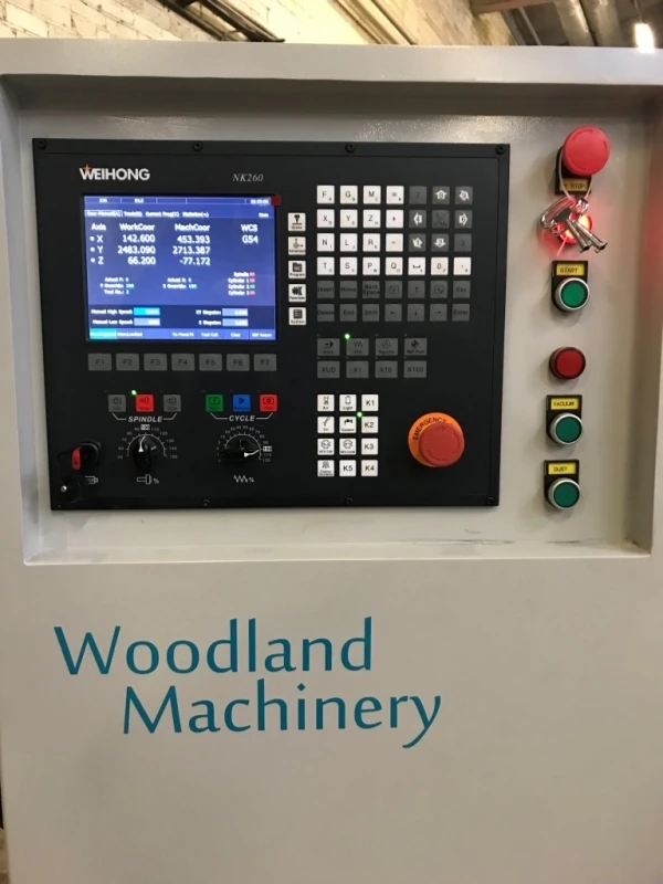 CNC frezavimo staklės WOODLAND MACHINERY (naujos) 20-70-550