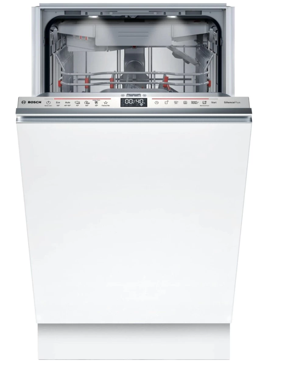 Įmontuojama indaplovė Bosch 6 serijos, SPV6EMX09E, 45 cm
