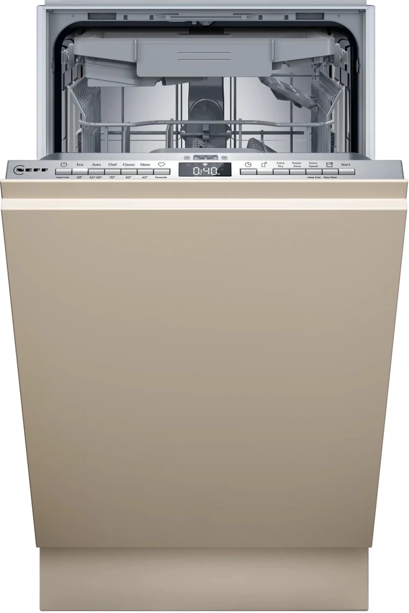 Įmontuojama indaplovė Neff N 50, S875EMX35E, 45 cm