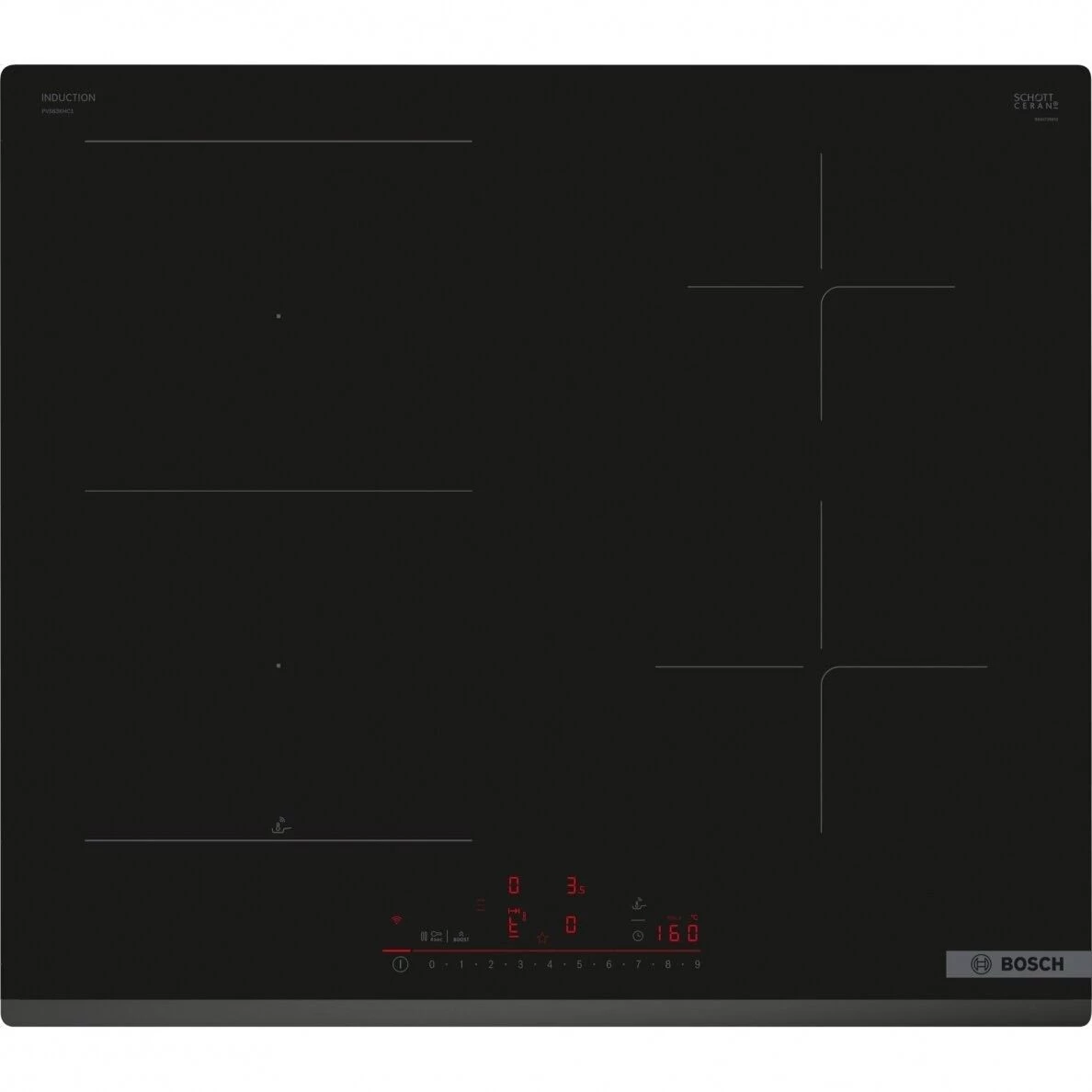 Įmontuojama indukcinė kaitlentė Bosch PVS63KHC1Z