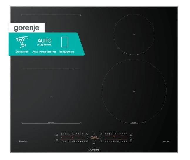 Įmontuojama indukcinė kaitlentė Gorenje G600, GI6432BXWF, 60 cm