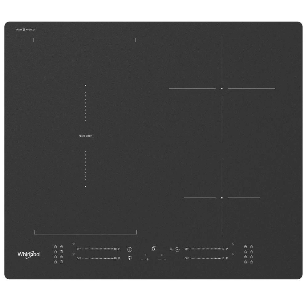 Įmontuojama indukcinė kaitlentė Whirpool WF S7560NE BM