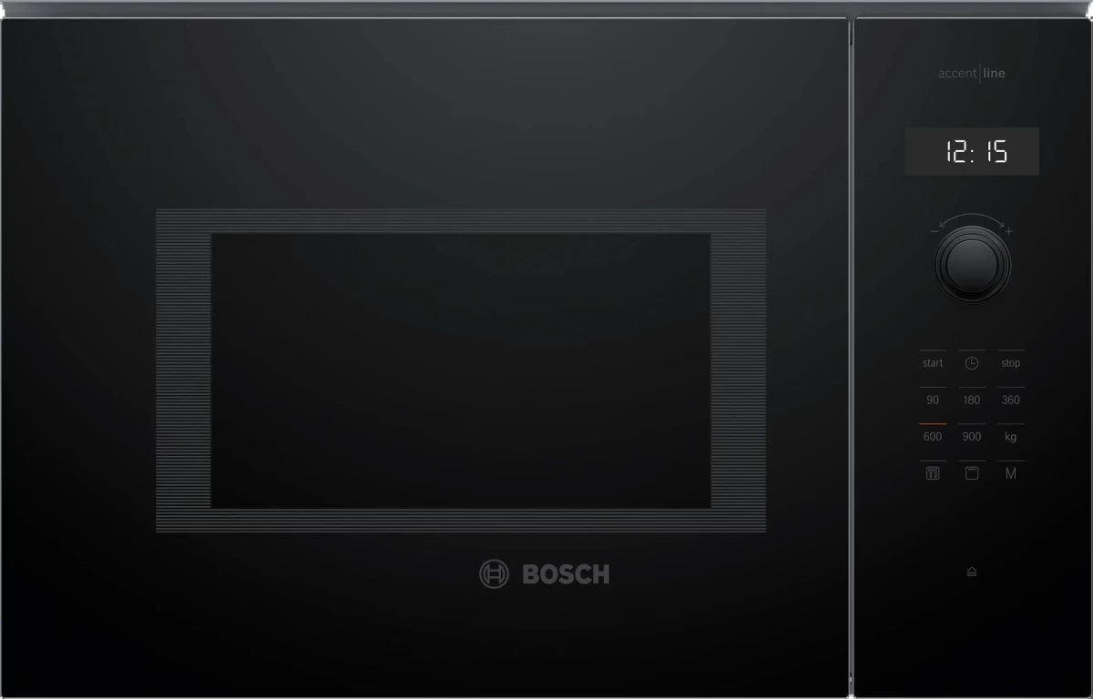 Įmontuojama mikrobangų krosnelė Bosch, Serija 4, BEL454MB1F, su griliu