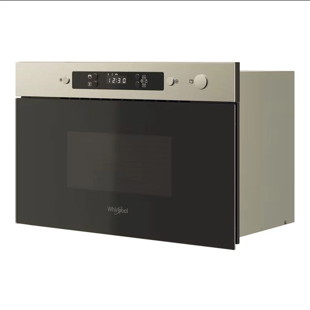 įmontuojama Mikrobangų Krosnelė Whirlpool Mbna900x (750w /22l / Juodai Sidabrinė)