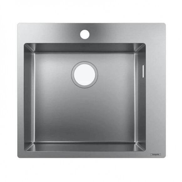 Įmontuojama plieninė plautuvė Hansgrohe S71 S711-F450