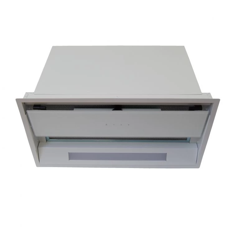 Įmontuojamas 52 cm pločio gartraukis Schlosser HPR52TCWH / GLASS, baltas