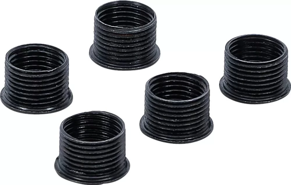 Indėklai žvakės sriegio lizdui juodi | 11 mm | M14 x 1.25 | 5 vnt.(149-11)