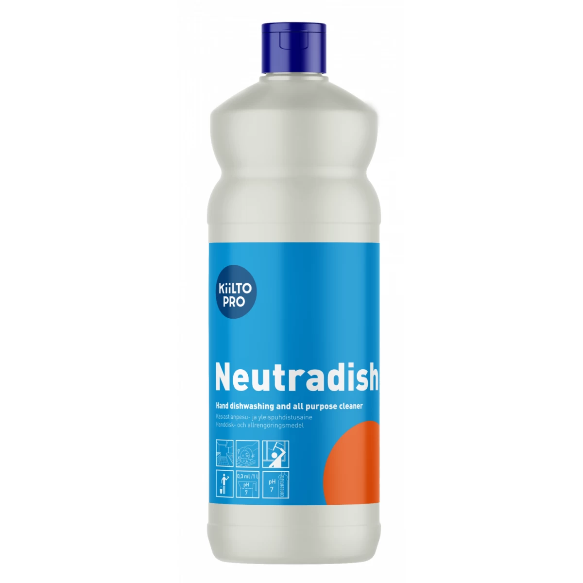 Indų ir paviršių ploviklis KIILTO Neutradish, 1l