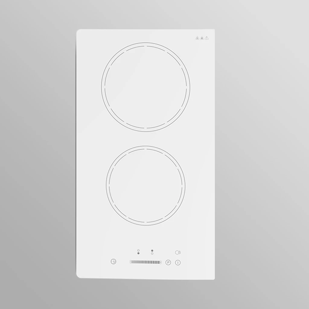 Indukcinė baltos spalvos 30 cm pločio kaitlentė Allenzi AITS352G3