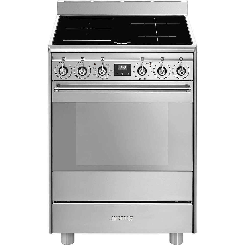 Indukcinė viryklė su elektrine orkaite SMEG SPSK60IX9-1