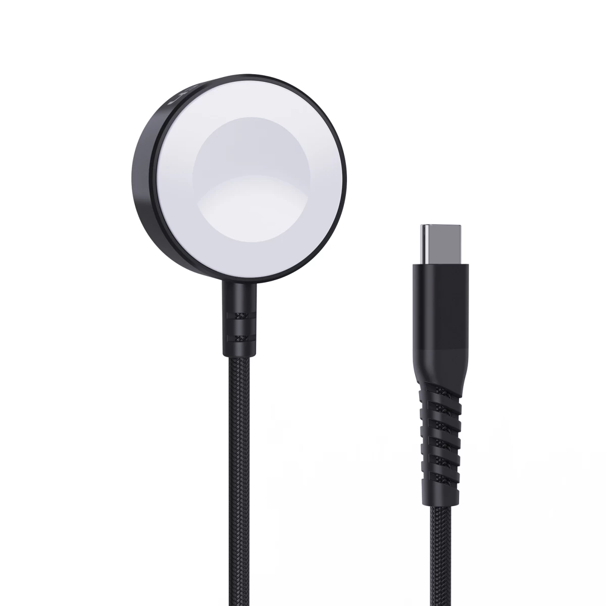 Indukcinis 5w įkroviklis apple Watch + Usb-c Kabelis, Juodas