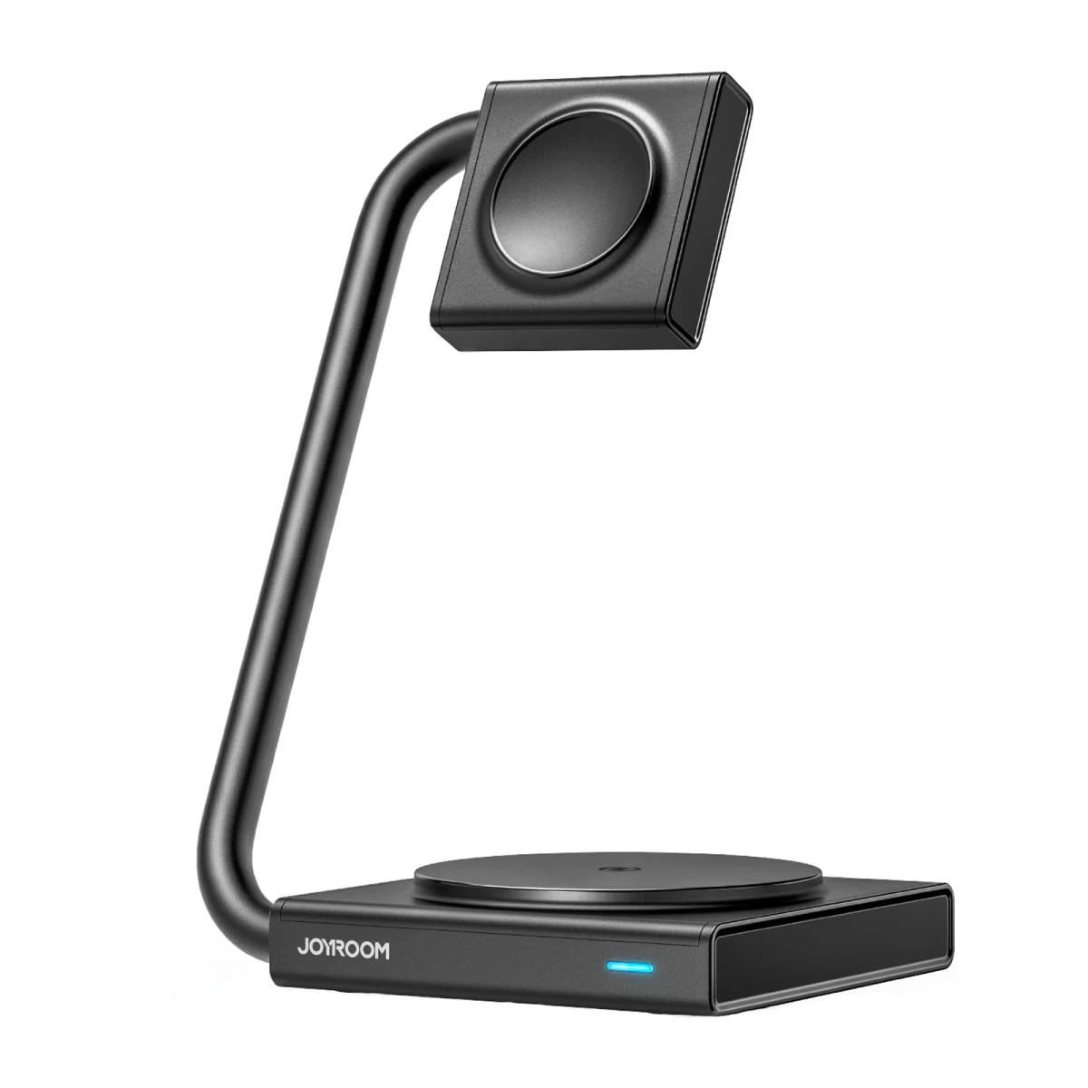 Indukcinis Laikrodžio Ir Išmaniojo Telefono įkroviklis 2-in-1 15w Magsafe Qi Sulankstomas Juodas Indukcinis Laikrodžio Ir Išmaniojo Telefono įkroviklis 2-in-1 15w Magsafe Qi Sulankstomas Juodas