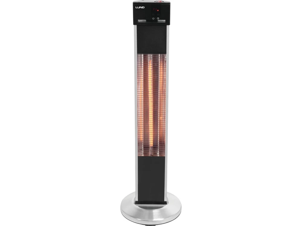 Infraraudonųjų spindulių šildytuvas | mobilus | 2000W | su pultu (68791)