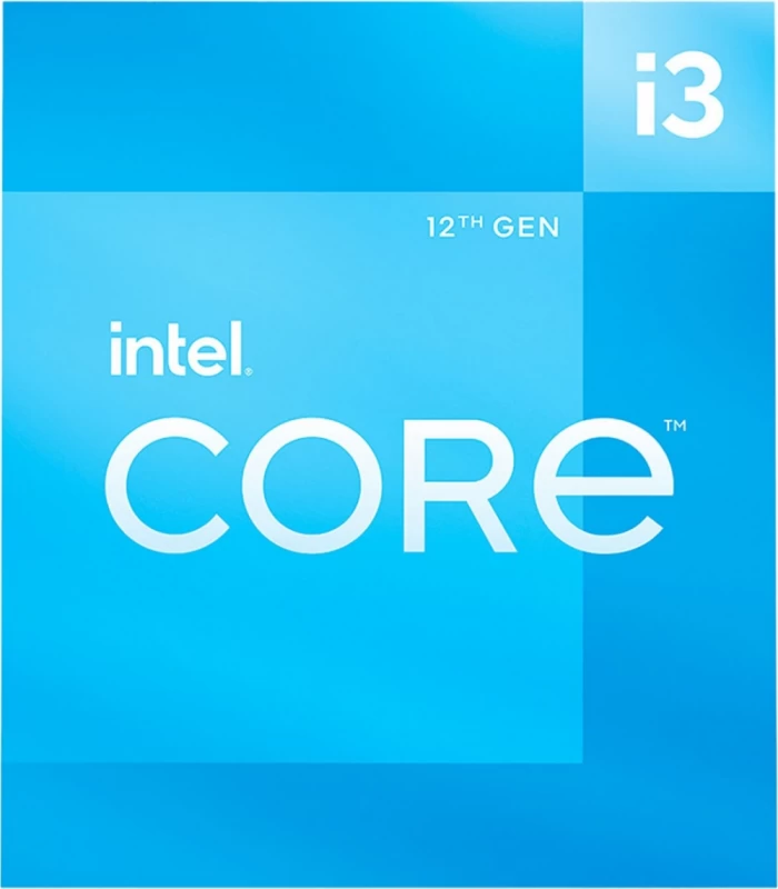 Intel Core I3-12100f Box Procesorius (3,3 Ghz /12 Mb /socket 1700 )