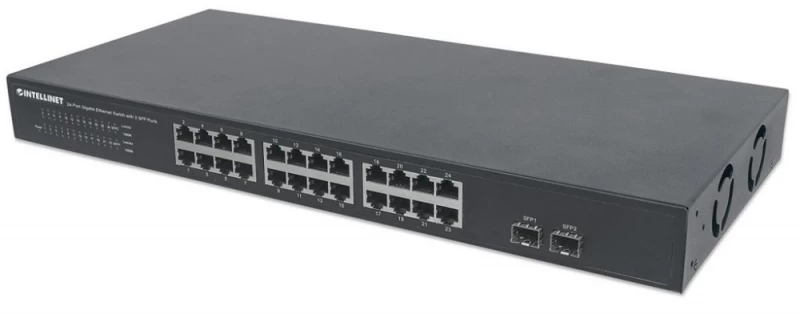 Intellinet Network Solutions Komutatorius 561044 (24x 10/100/1000 )