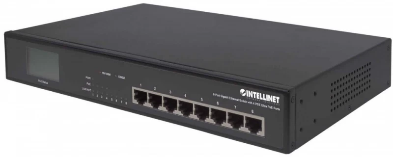Intellinet Network Solutions Komutatorius 561310 (4x 10/100/1000 Poe )