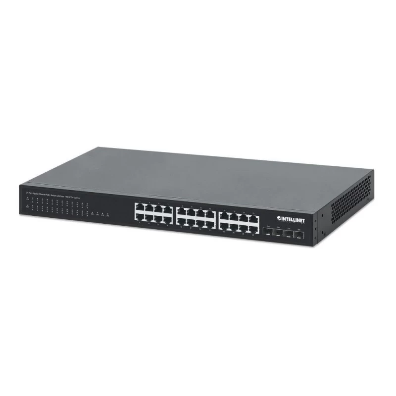 Intellinet Network Solutions Komutatorius 561761 (24x 10/100/1000 )