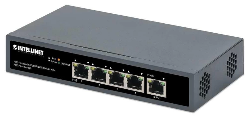 Intellinet Network Solutions Komutatorius 561808 (4x 10/100/1000 )