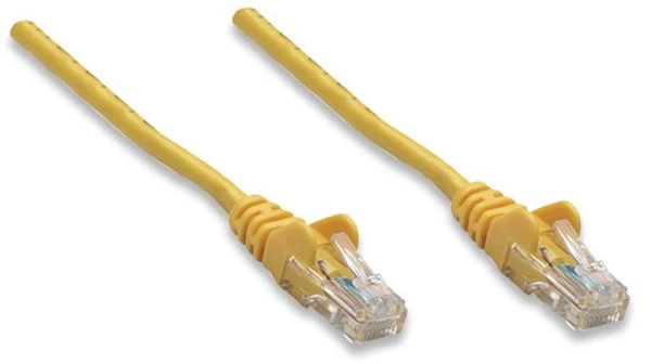 Intellinet Network Solutions U/utp Cat. 5e 2 M Geltonos Spalvos 2 Jungiamieji Kabeliai