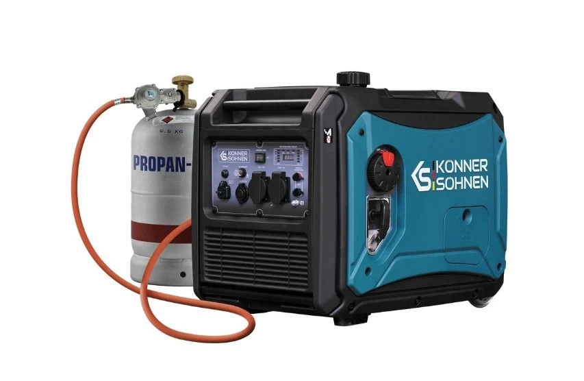 Inverterinis benzininis generatorius Könner amp Söhnen KS 4000iEG S, 3,5kW 230V