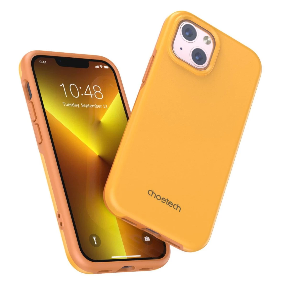 iphone 13 Mfm Dėklas Nuo Kritimo, Oranžinis Dangtelis.