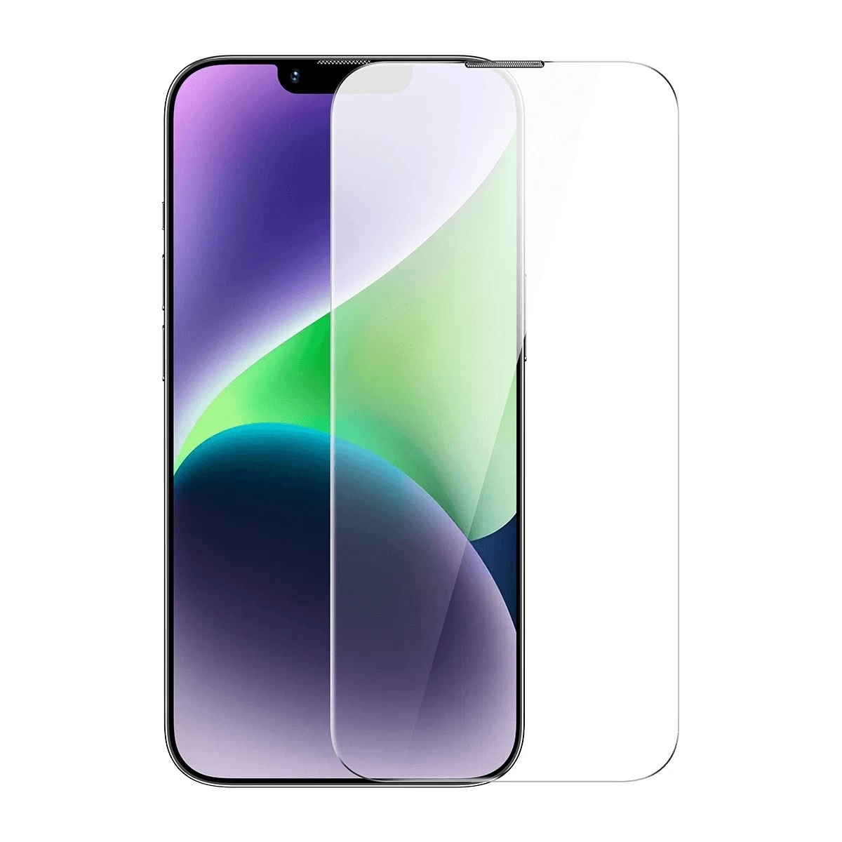 iphone 14 Plus / 13 Pro Max Su 0,4 Mm Garsiakalbio Dangteliu Ir Grūdinto Stiklo Rinkiniu