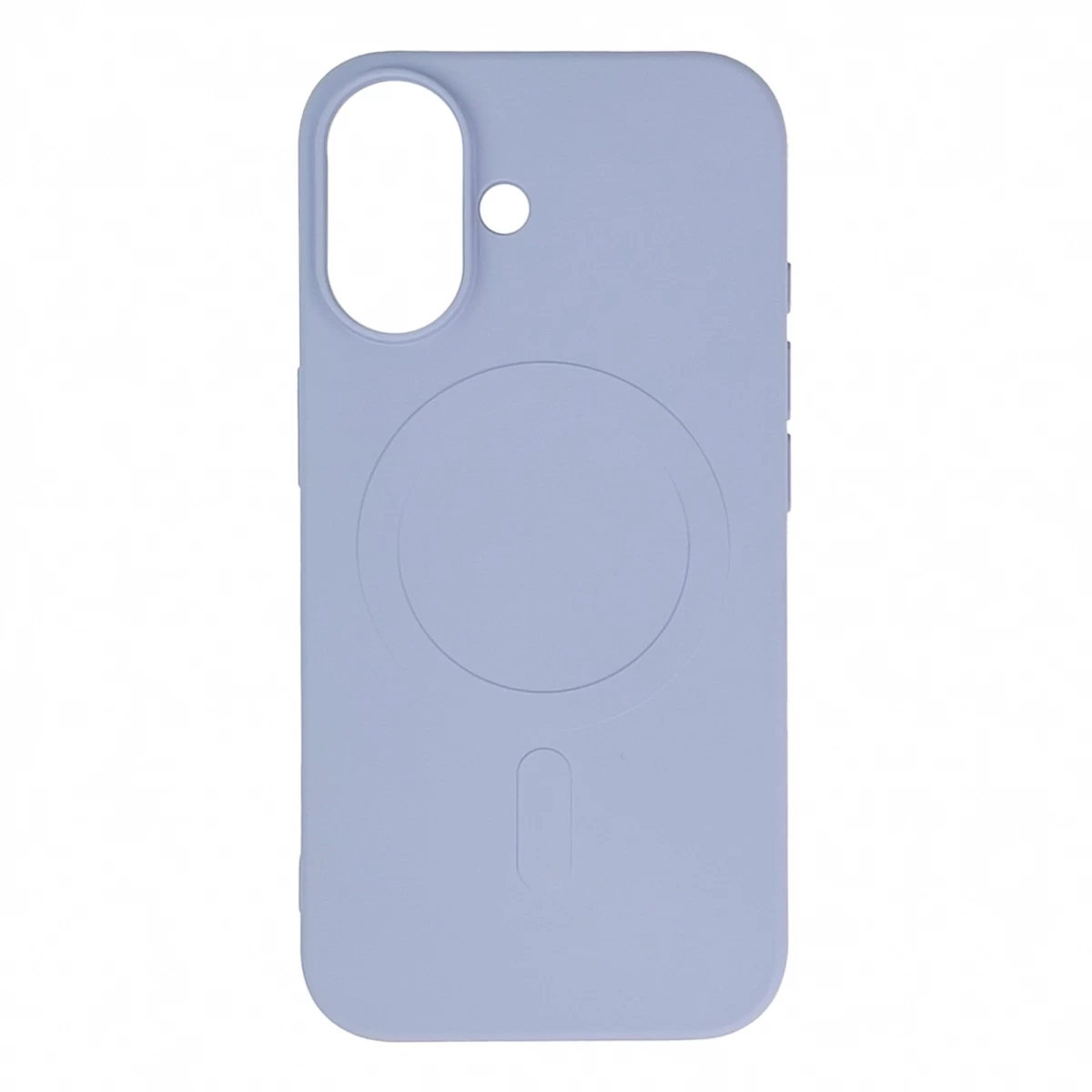 „iphone 16“ Dėklas „liquid Silicone Case Magsafe“ – Levandų Spalvos