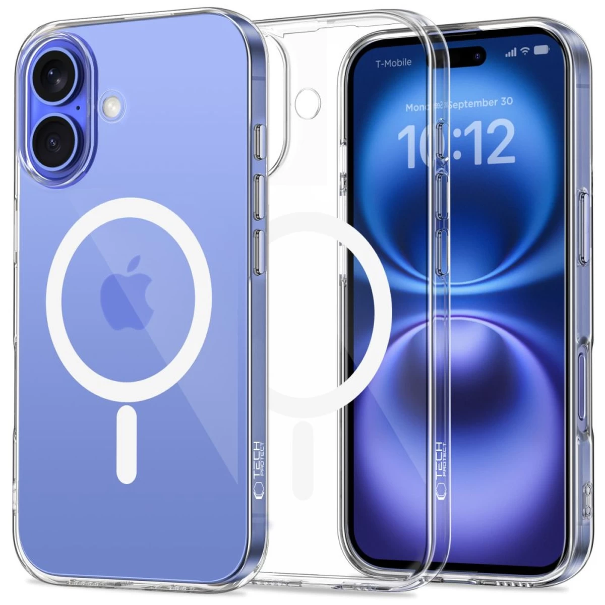 „iphone 16 Flexair Magsafe“ Dėklas – Skaidrus