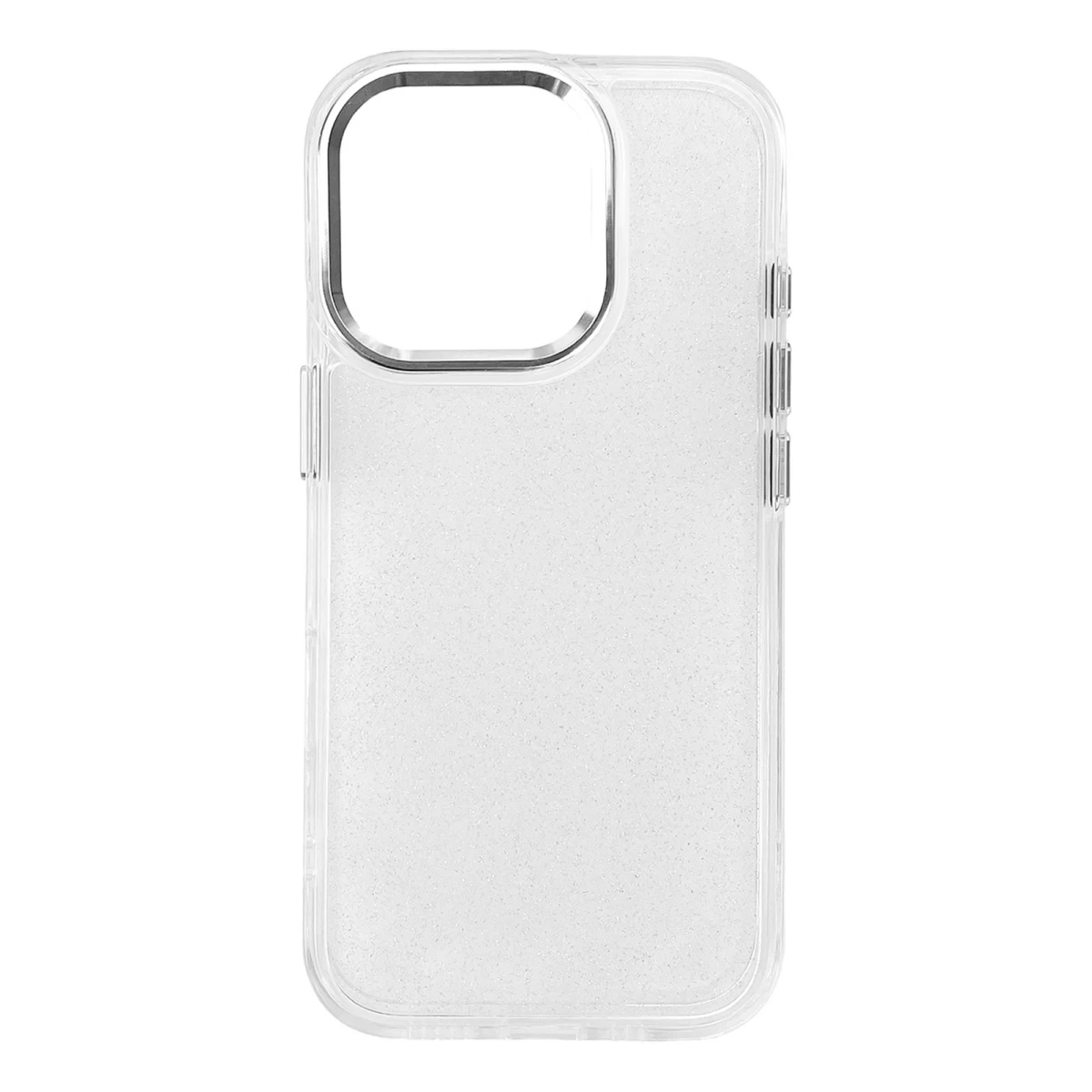 „iphone 16 Pro Glitter Case“ Dėklas – Permatomas Su Blizgučiais