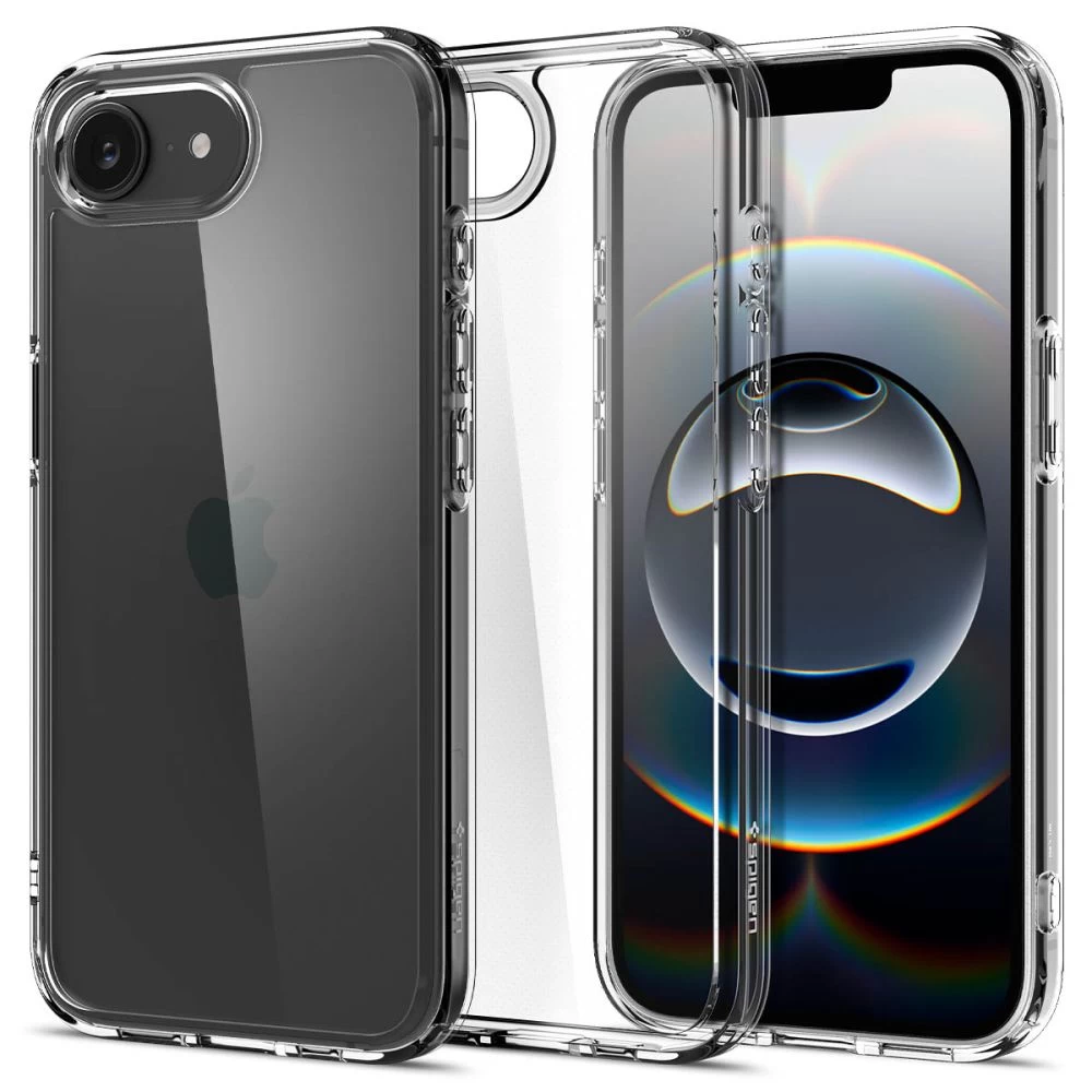 iphone 16e Ultra Hybrid Dėklas - Skaidrus