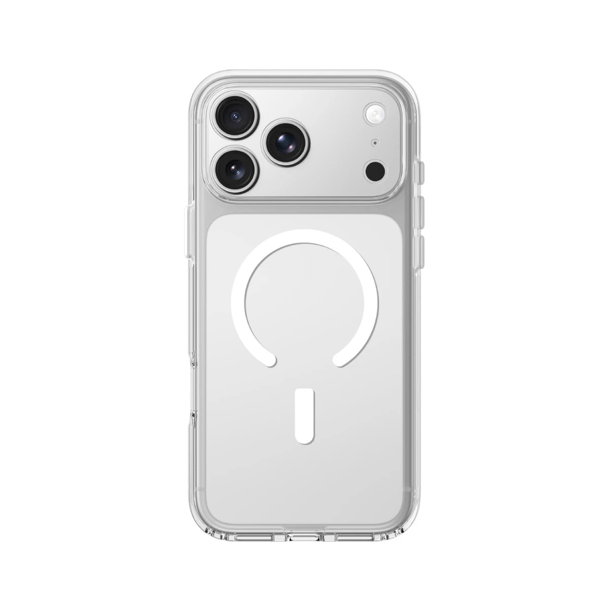 iphone 17 Pro Dėklas minimal Mag Lens Case - Skaidrus