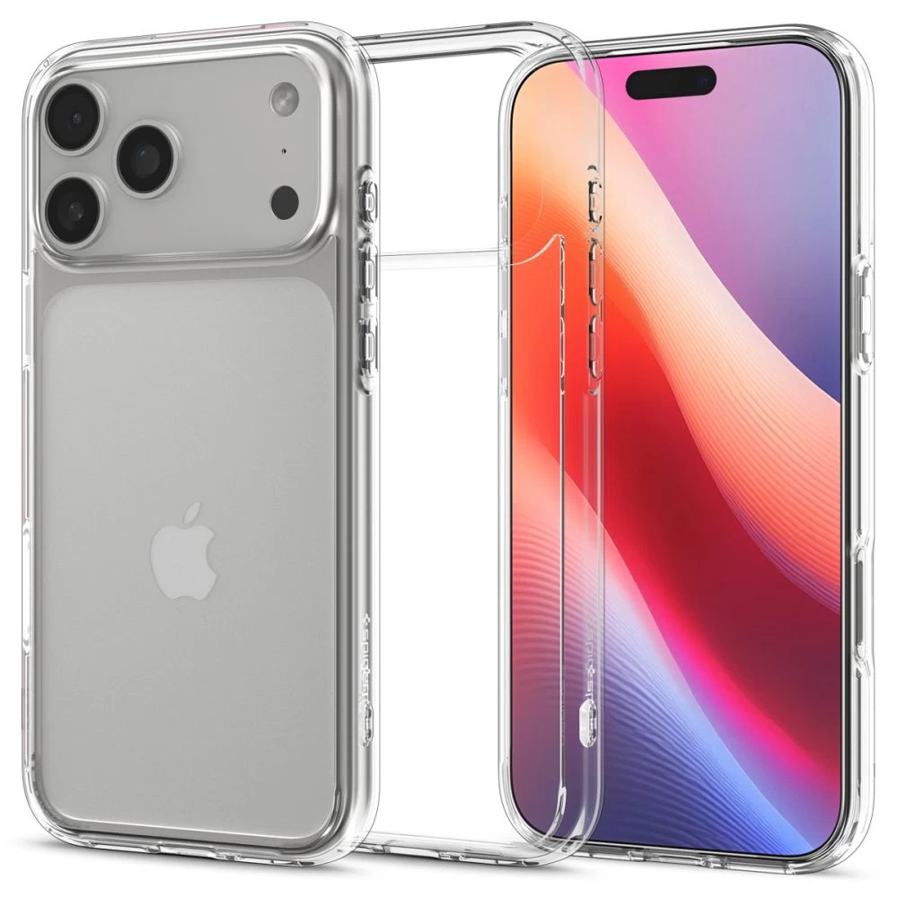 iphone 17 Pro Max Ultra Hybrid Dėklo Nugarėlė - Skaidri