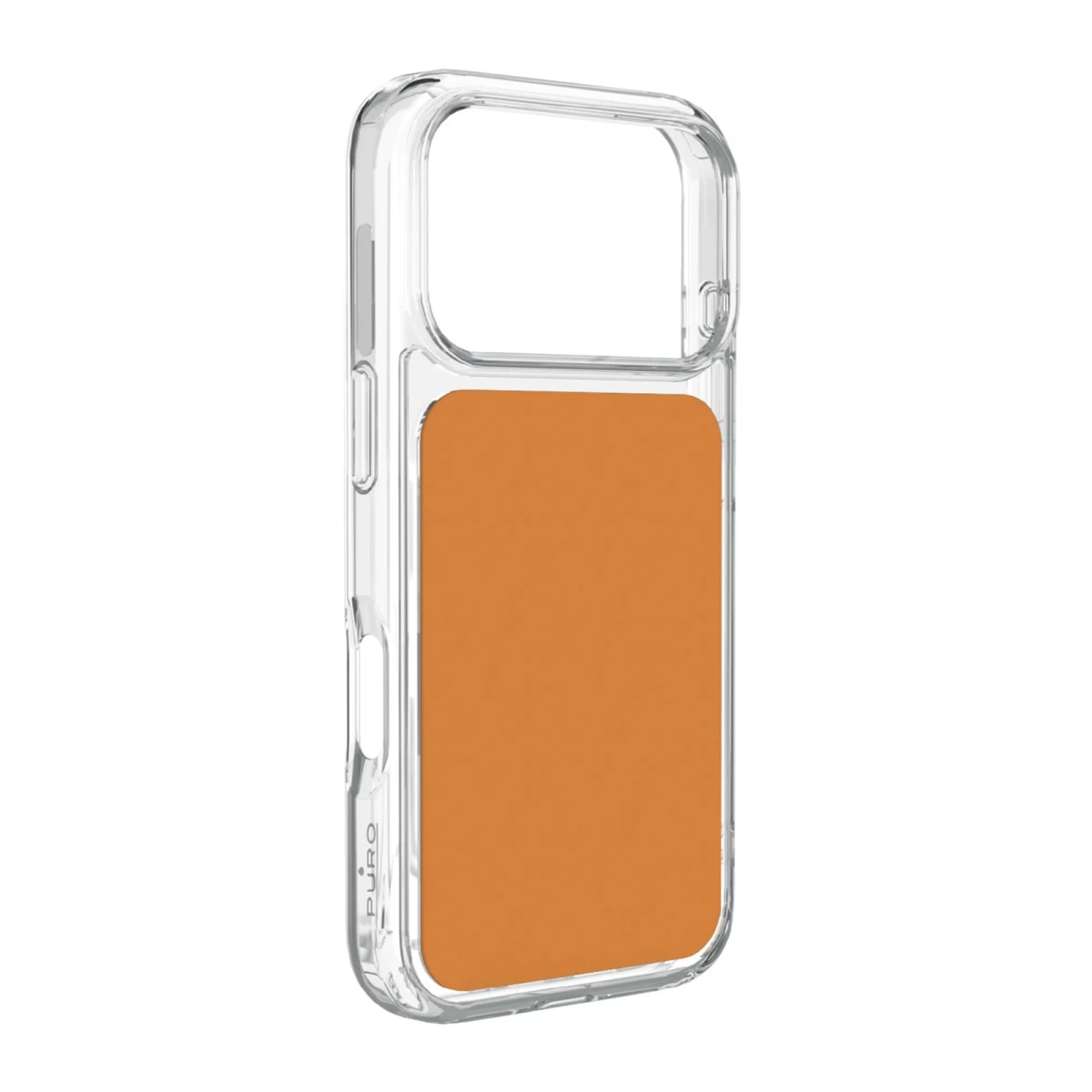 „iphone 17 Pro Plate Mag Magsafe“ Dėklas – Oranžinis