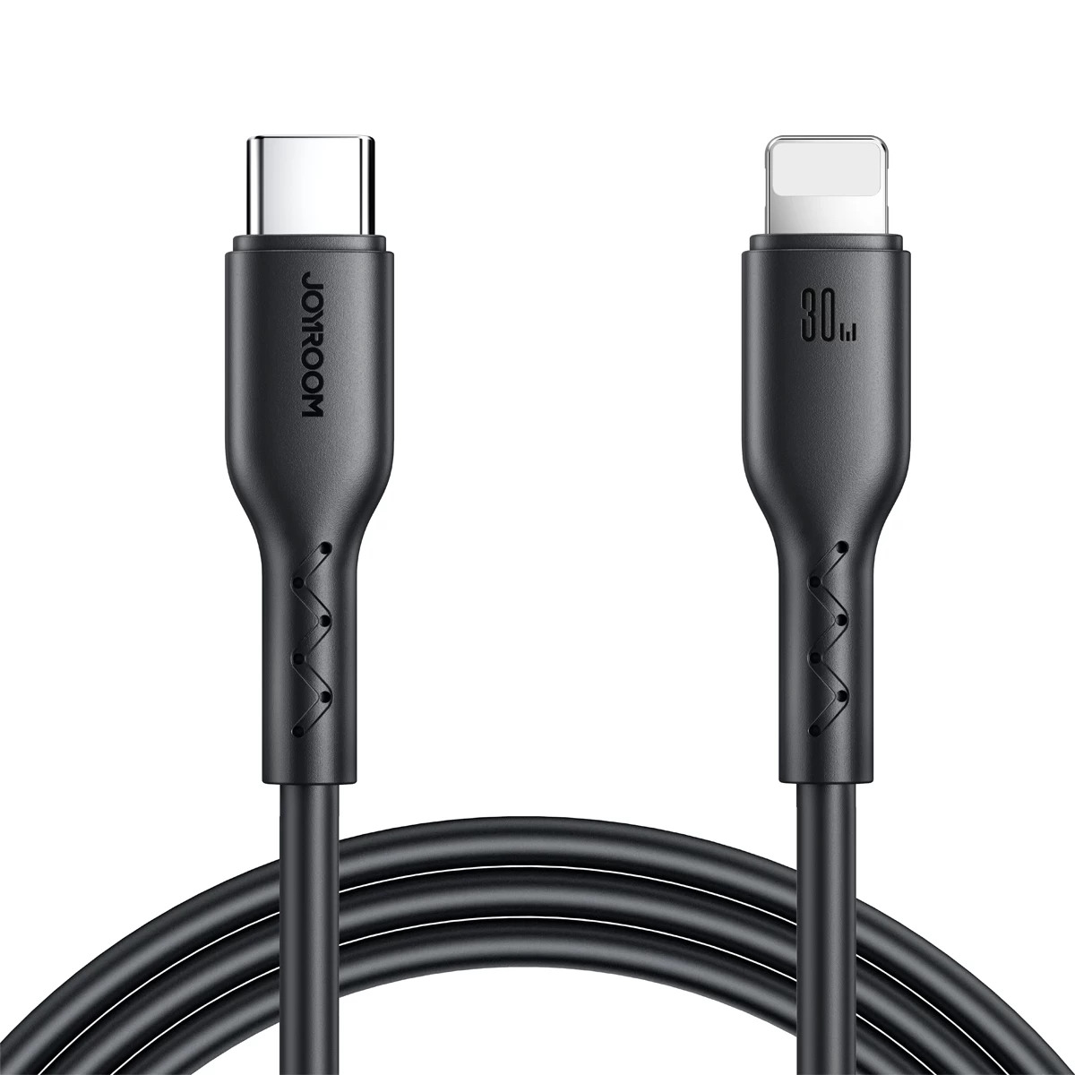 iphone flash-charge Serijos Usb-c - lightning 30 W 1 M Juodas Kabelis