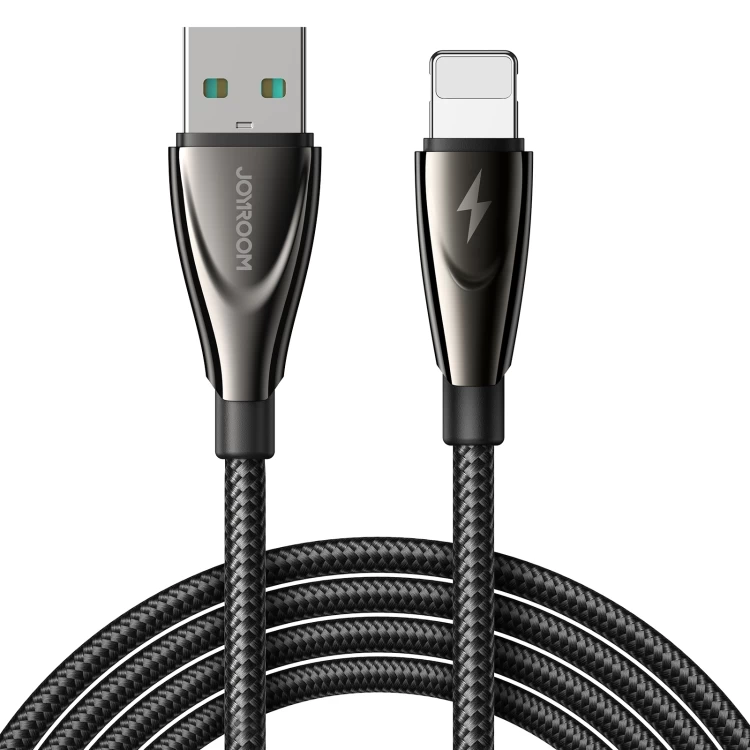 iphone Pioneer Serijos Usb-a - Lightning 3a 1,2 M Juodas Kabelis