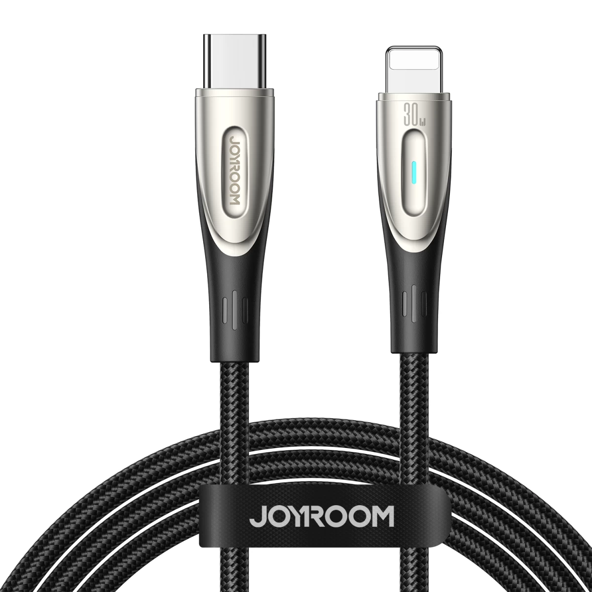 iphone Star-light Serijos Usb-c - Lightning 30w 1,2 M Juodas Kabelis