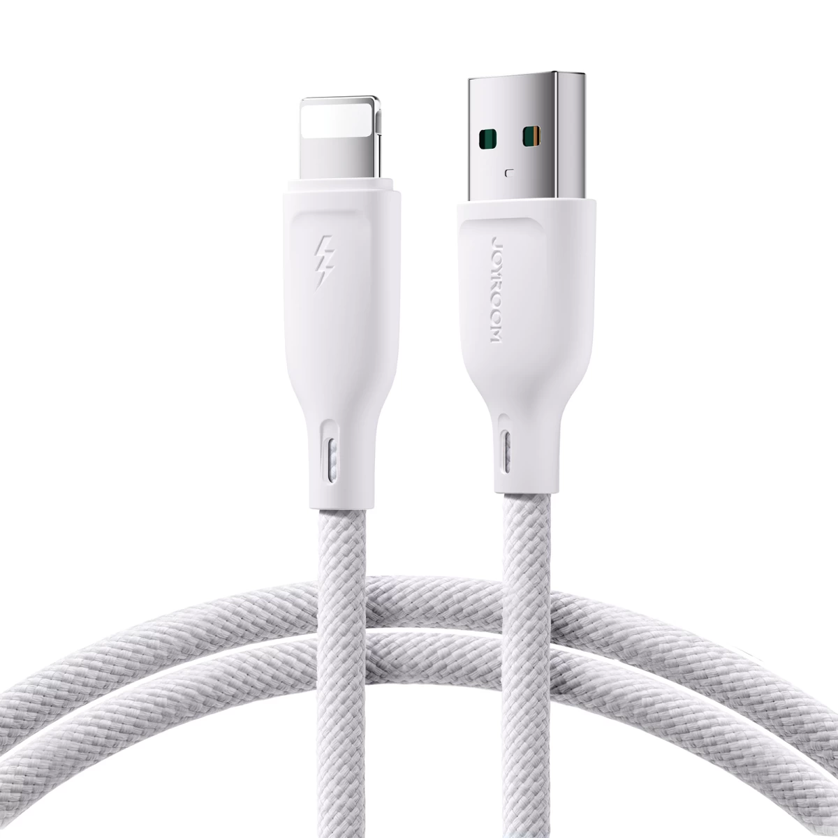 iphone Usb-a - lightning 3a Daugiaspalvis Serijos 1 M Ilgio Baltas Kabelis