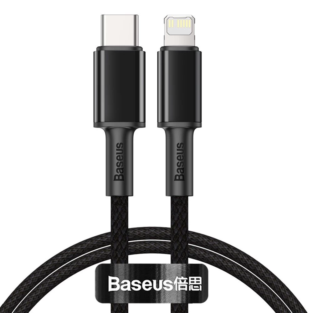 iphone Usb-c - lightning Greitojo įkrovimo 20w 1 M Kabelis - Juodas