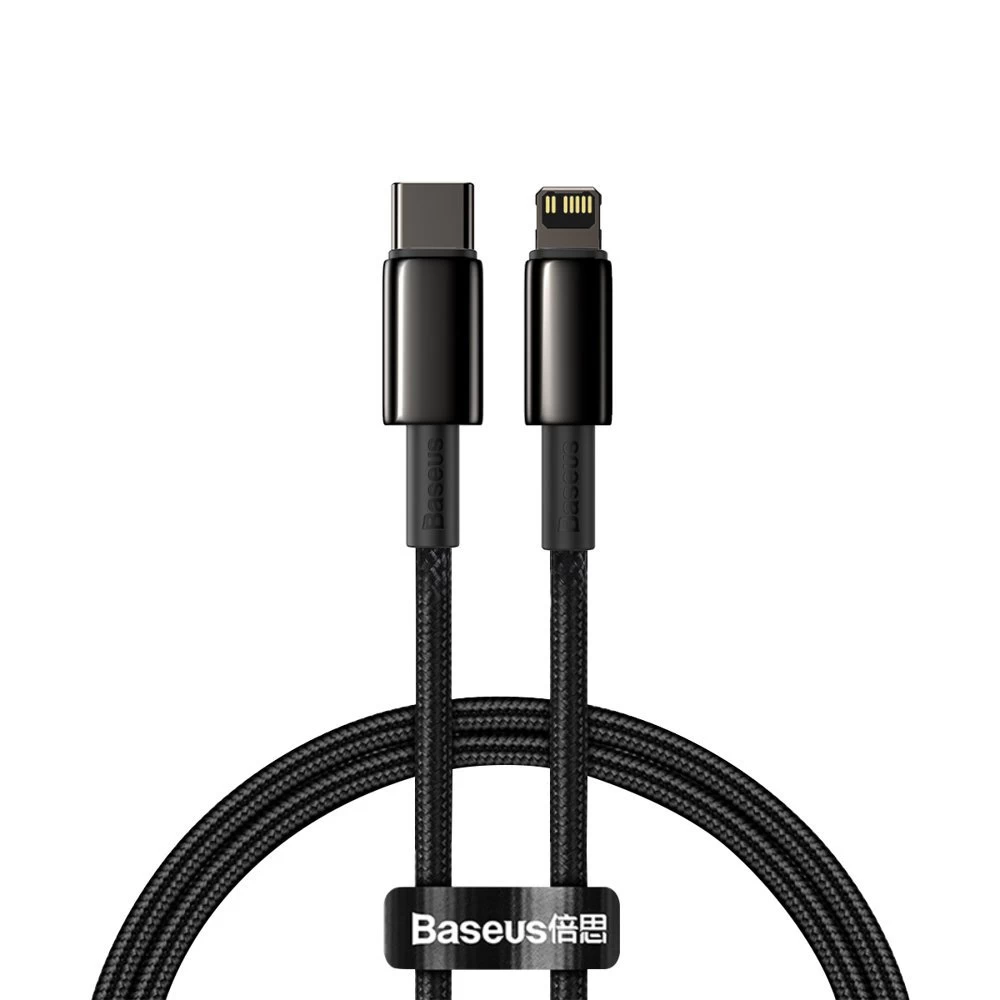 iphone Usb-c - lightning Greitojo įkrovimo 20w 1 M Kabelis - Visas Juodas