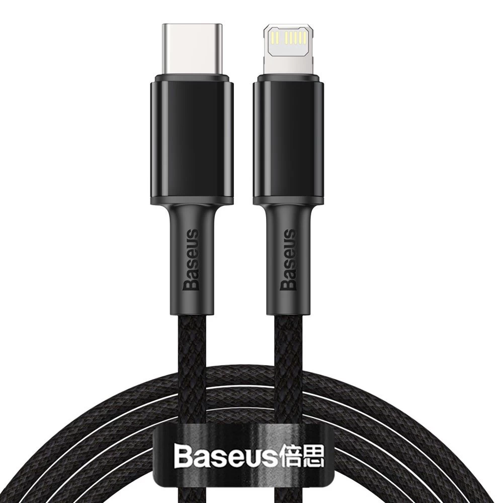 iphone Usb-c - lightning Greitojo įkrovimo 20w 2 M Kabelis - Juodas