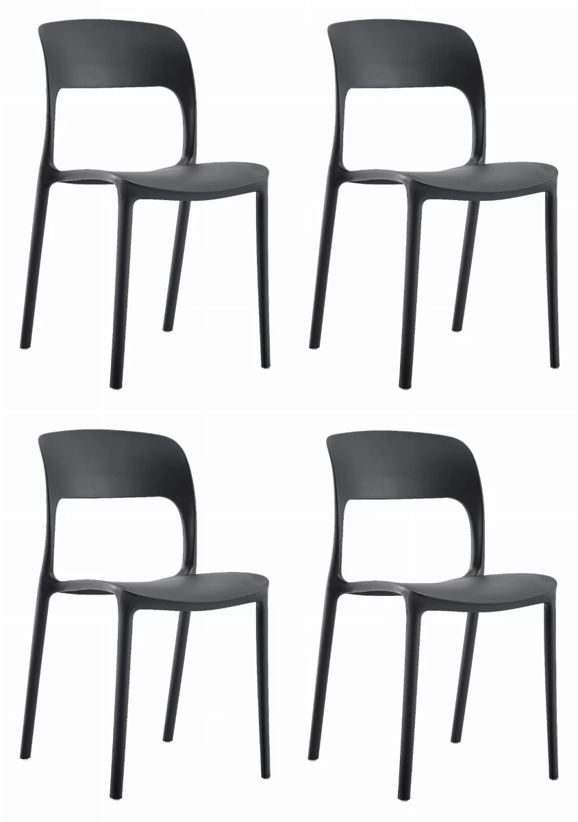 Ipos Kėdė - Juoda X 4