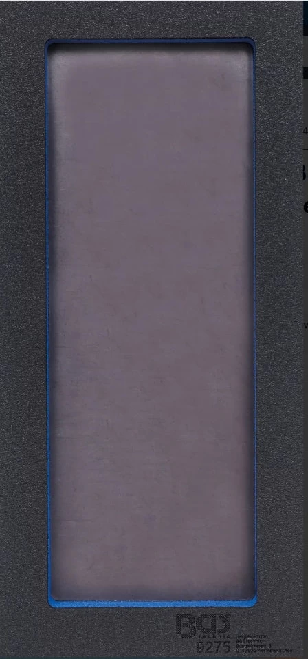 Įrankių dėklas 1/3: laikymo dėklas su magnetine dugno plokštele | 129 x 348 x 14 mm (9275)