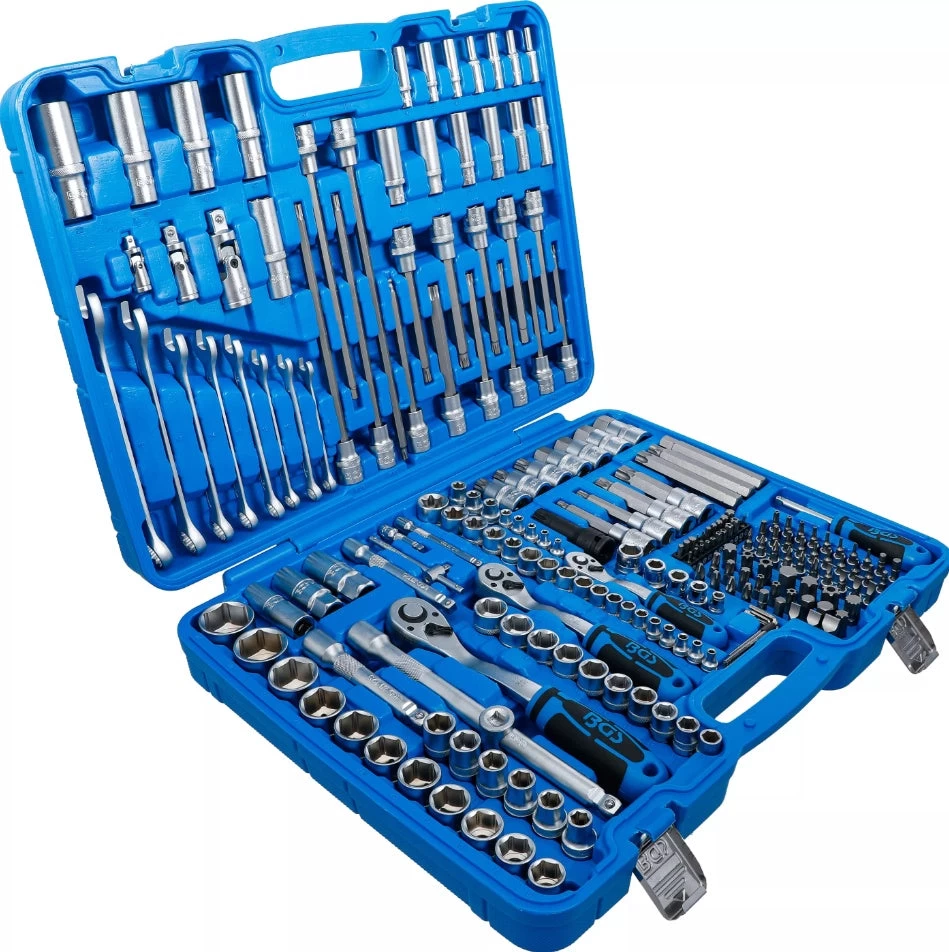 Įrankių rinkinys | 6.3 mm (1/4) / 10 mm (3/8) / 12,5 mm (1/2) | 213 vnt. (2259)