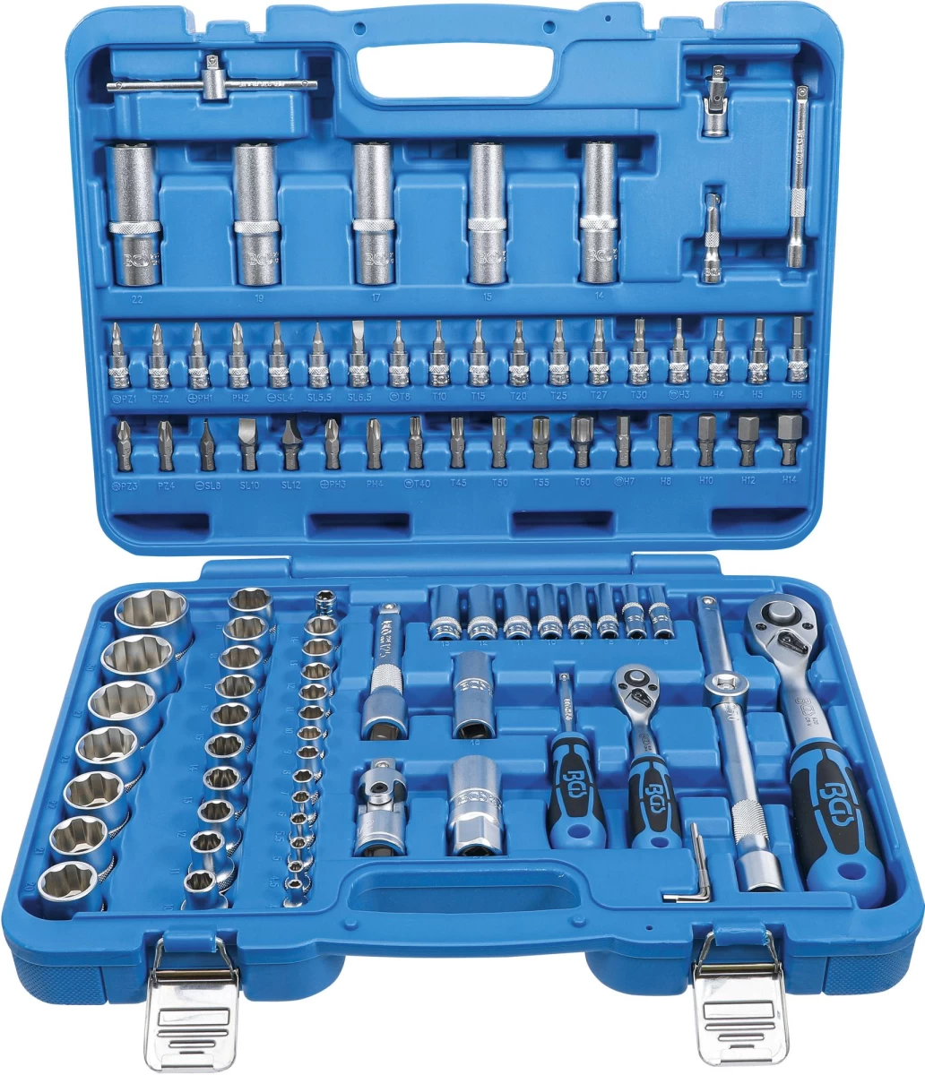 Įrankių rinkinys | 6.3 mm (1/4) + 12.5 mm (1/2) | 95 vnt (2294)