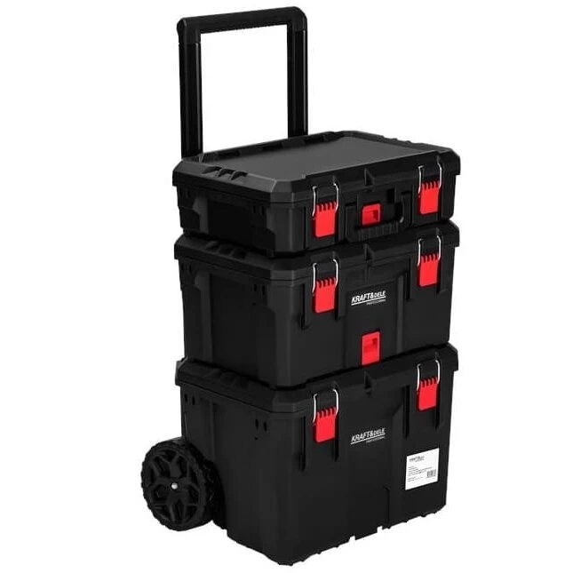 Įrankių vežimėlis, 3 dėžės, KD1077