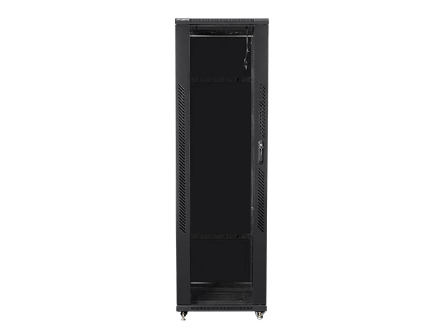 įrengimo Stovas 19&amp;quot; 42u 600x800 Black Lanberg (flat Pack)