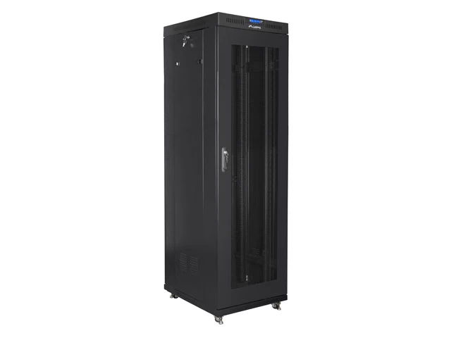 įrengimo Stovas 19&amp;quot; 42u 600x800 Black Perfect Door Lcd Lanberg (flat Pack)