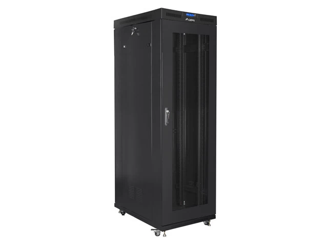 įrengimo Stovas 19&amp;quot; 42u 800x1000 Black Lcd Perfect Door Lanberg (flat Pack)