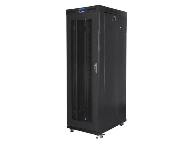 įrengimo Stovas 19&amp;quot; 42u 800x1200 Black Perfect Door Lcd Lanberg (flat Pack)